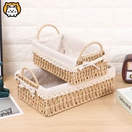 Delivery 8 Hours Hand-Woven Basket Multi-Purpose Rattan Vegetables And Fruits Storage Artificial Hom