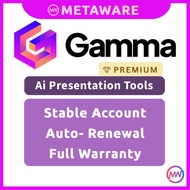 GAMMA.APP AI Presentation Slides Premium | Full Warranty 1122