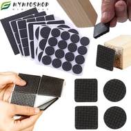 MIOSHOP 1/4/9/16PCS Floor Protectors Scratch Proof Bottom Caps Square Round Table Feet Covers