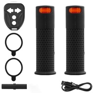 ดัดแปลงHandlebar Gripsไฟเลี้ยวซ้าย/ขวาสําหรับXiaomi M365 Pro 1S Pro 2 Mi3 ไฟฟ้าสกู๊ตเตอร์จับไฟเลี้ยว