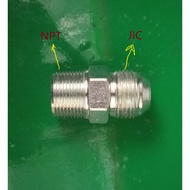 DOUBLE NIPPLE DOUBLE NIPPLE ADAPTOR 1/2 NPT x 5/8 JIC