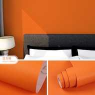 Humaira - Wall Paper POLOS ORANGE 4m to 5m x 45cm