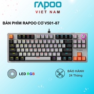 Rapoo V501-87 Mechanical Keyboard – Layout 87 Keys TKL – LED Backlit