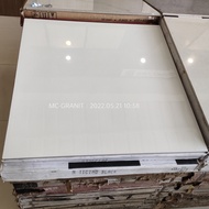 granit lantai 60x60 putih polos Glazed polished