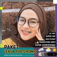 PHOTOCHROMIC GLASSES + LENS" [NORMAL/MINUS/CYL