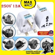 MYB Europe Universal Travel 3 Pin Adapter Plug Converter Adaptor 2 Pin Soket