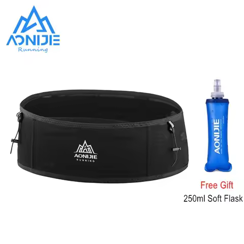 AONIJIE Running Waist Bag Men Women Invisible Trail Running Belt Hydration Waist Pack Phone Holder G