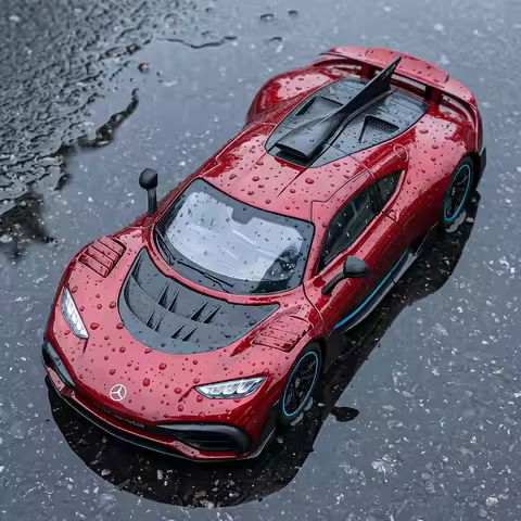 1:18 Mercedes AMG ONE Street Legal Hybrid Hypercar Alloy Racing Car Model Diecast Sports Car Model S