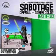 KARET TENIS MEJA DER MATERIALSPEZIALIST SABOTAGE OFF/ALL ANTI SPIN