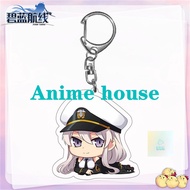 Keychain, Anime Standee Model Azur Lane Study Desk Decoration