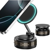 360 Adjustable Vacuum Magnetic Phone Holders for Your Car, [89+LBS Suction & 2800gf Magnetic] Univer