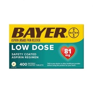 Bayer Low Dose Aspirin Mg Enteric Coated Tablets TABLET Expired E E
