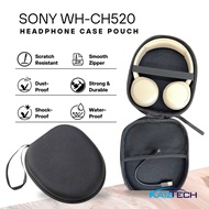 Protective EVA Carrying Case for Sony WH-CH520 CH520 Headphone Portable Travel Storage Bag Sarung Pe