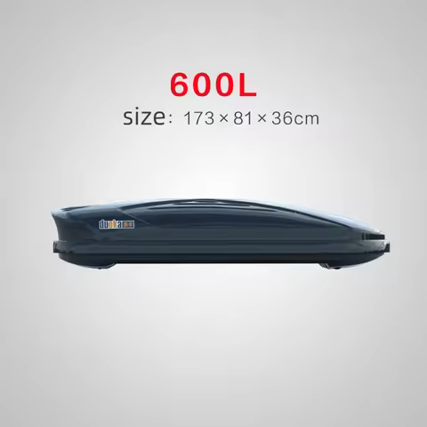 600L Roof-Top Cargo Box ABS Universal Car Roof Box for Sedans suitcases for Suv 4×4 Off-Road Vehicle