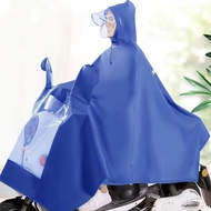 Electric Motorcycle Poncho Rain Car Battery Raincoat Anti-Brim Conjoined Adult Dual Battery Car Sing