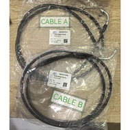 - SYM WMOTO RT3 THROTTLE CABLE (CABLE A / CABLE B)- 72400CWZ38417701CQ /72400CWZ4B517701CQ