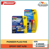 PIONEER PLUS FIVE CLEAR EPOXY SETS (6G/15G)