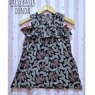 DINDA CHILDREN'S BATIK DRESS size M [KBL.22De22W]