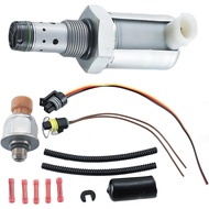 6.0 Powerstroke IPR Valve Fuel Injector Pressure Regulator dengan Sensor ICP dan Pigtail untuk Ford 