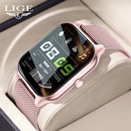 LIGE New Smart Watch Waterproof 1.83 inch HD Screen Smart Bracelet Men Women Fitness Sport Smartwatch