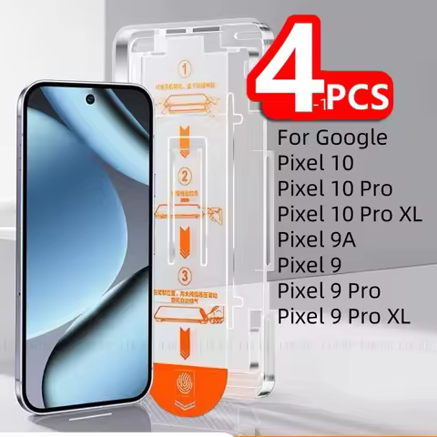4Pcs For Google Pixel 10 Glass Google Pixel 10 Pro XL 9A Screen Protector Easy Installation Dust Fre