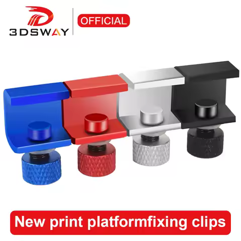 3DSWAY 3D Printer Parts Platform Clamp Glass Aluminum Plate Ultimaker UM Hotbed Fixing Clip Build He