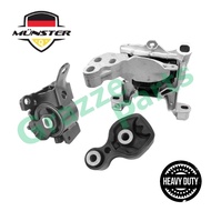 Münster ^Heavy Duty^ Engine Mounting Set MAZ3017 for Mazda 3 6 CX-5 CX5 CBU KE 2.0 2.5 Auto Skyactiv