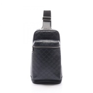 【二手】Gucci GUCCI 腰包/斜挎包 Guccissima 450970 海軍藍皮革 Guccissima 男士斜挎包