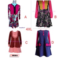 Tshirt muslimah size 4XL