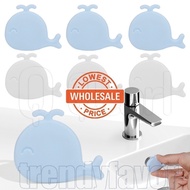 [Wholesale] 2Pcs Overflow Ring - Silicone, Whale Shape - Overflow Ring Plug - Sink Drain Cap - Wash 