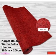 Colored carpet. floor carpet. prayer room carpet. plain carpet 180cm x 200cm