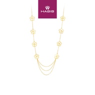 HABIB 916/22K Yellow Gold Necklace NLN0020124