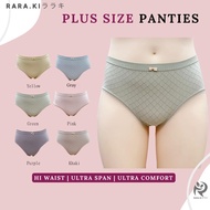 RARAKI PSP U-SPAN CC 387 Women Plus Size Panties (Est: 110 - 180 kg)  | Super Plus Saiz | Soft | Str