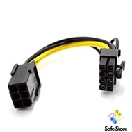VGA POWER CABLE / ADAPTER 6 PIN TO 8 PIN / 6 TO 8PIN PCIE / PCI-E