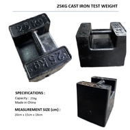25kg CAST IRON Test Weight