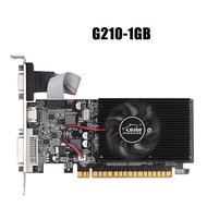 GT210การ์ดจอ64Bit GDDR3 1GB PCI-E Pcie 2.0การ์ดวิดีโอ DVI VGA X16สำหรับ NVIDIA Geforce 1Gb GPU GT 21