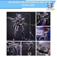 MG 1/100 God Flame Kaede Barbatos Aether Studio Code-Z-07 Model Kit