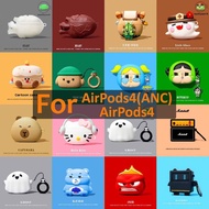 Multiple Cartoon Silicone Earphone Cases Cute Protective Cases for AirPods 4th Generation/AirPods Pr