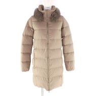 Excellent condition ★ DUVETICA D.5430N00/1162-FGN LEXYDUE down coat with fox fur collar and zip-up h