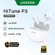 UGREEN HiTune P3 True Wireless Earbuds Bluetooth V5.4 IPX5 Waterproof Earphones with low latency