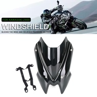 Motorcycle Windscreen Windshield For KAWASAKI Z900 Z650 Accessories 2020 2021 2022 WindShield Screen