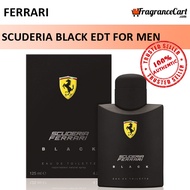 Ferrari Scuderia Black EDT for Men (125ml) [New 100% Authentic Perfume FragranceCart.com] Eau de Toi