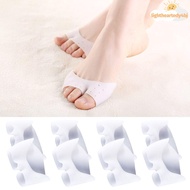 ILIGHTHEARTEDY4 Silicone Gel Toe Pads, Foot Care Toe Cap Cover Ballet Pointe Dance,  Breathable Supe