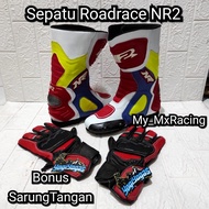Roadrace shoes bonus cover - racing shoes COMBINATION - cool touring shoes - boots - drag or corneri