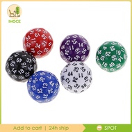 [Ihoce] 6 pcs. D60 six-sided acrylic   3.5cm for table game board game colored