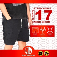 Jempi Menstore Seluar Pendek Cargo 17 Inci 17inch Cargo shorts