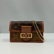 LV M45959 老花金釦達芙妮  MINI DAUPHINE