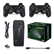 (กทม)M8 3D + คอนโซลวิดีโอเกม game stick Controller 2.4G Dual Wireless Controller เกม 4K ทีวีวิดีโอย้