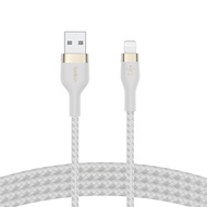 Belkin สายชาร์จไอโฟน Pro Flex USB to Lightning 1 เมตร มี MFi รองรับชาร์จเร็ว 12 วัตต์ และโอนข้อมูล 4