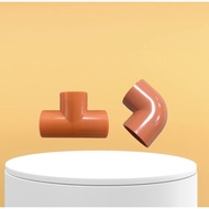 ELBOW TEE PIPE ORANGE PVC FITTINGS